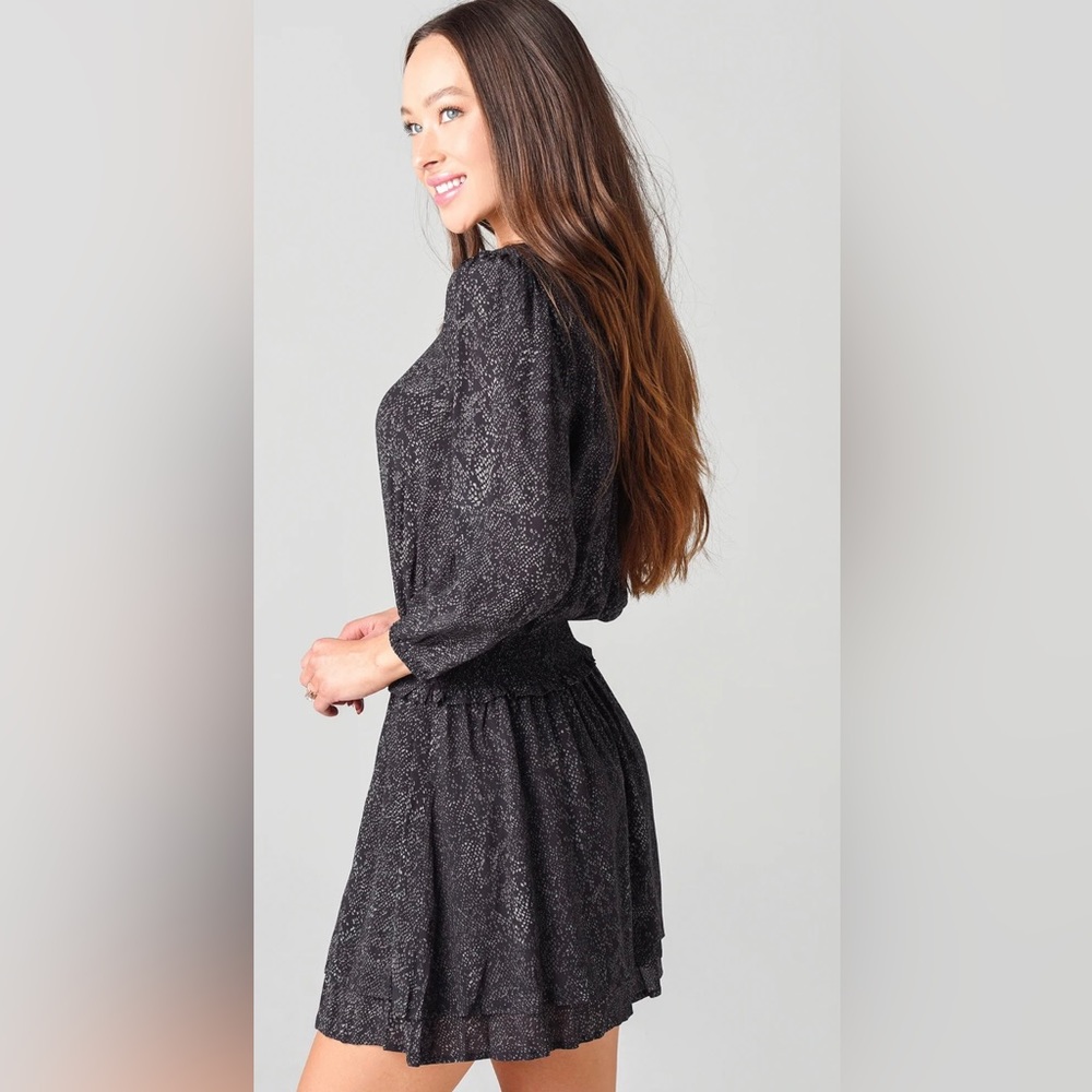 Rails Inez Slate Python Dress